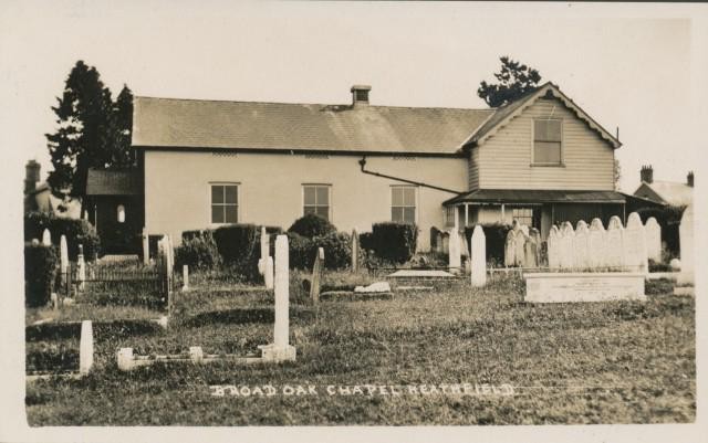Broad Oak Chapel, Heathfield, East Sussex c1920.