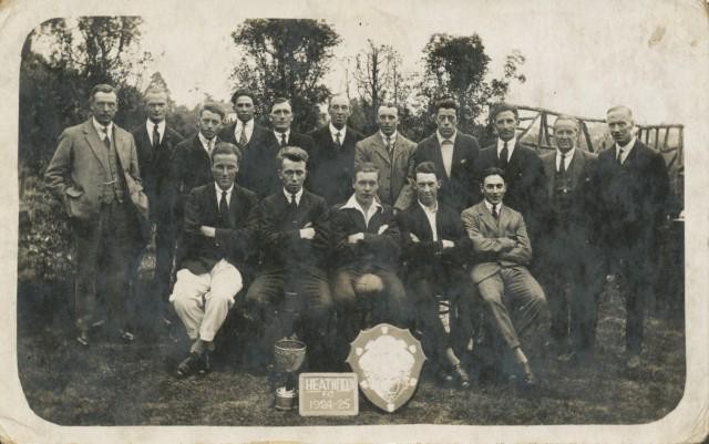 Heathfield Football Club, Heathfield, East Sussex 1924-1925