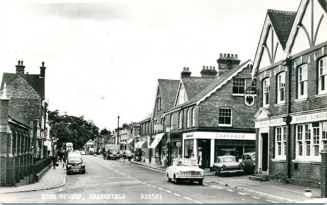 Heathfield High Street, Heathfield, East Sussex 1969