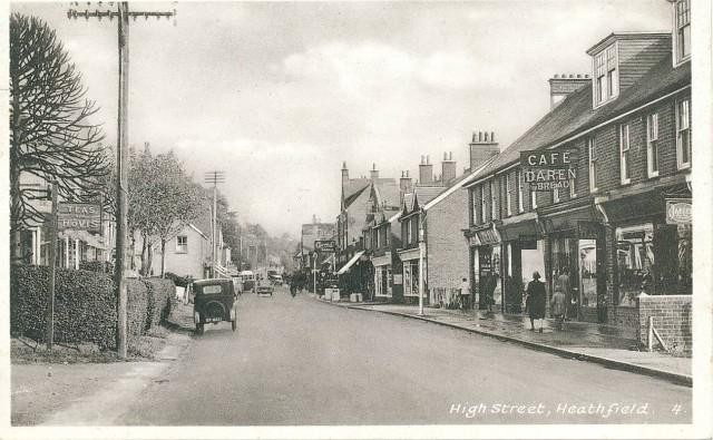 Heathfield High Street, Heathfield, East Sussex c1920