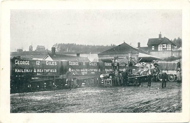Heathfield Railway Station, Heathfield, East Sussex 1900-1920