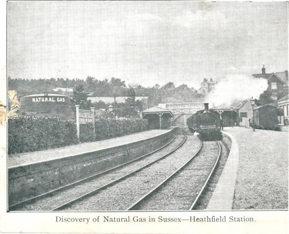 Heathfield Railway Station, Heathfield, East Sussex 1920