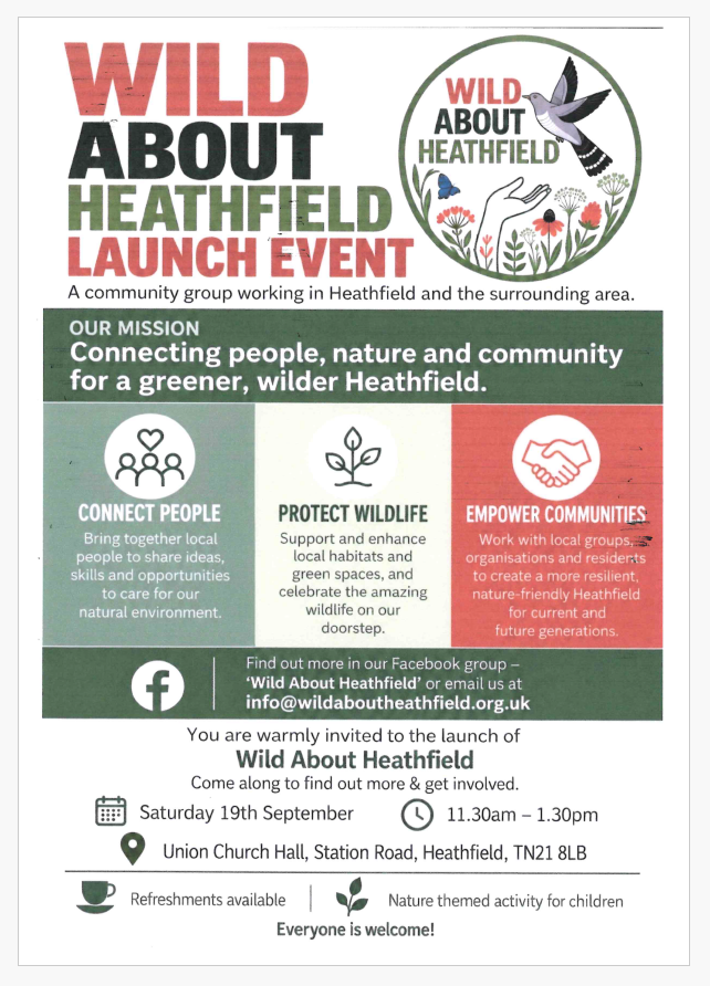 Wild About Heathfield Poster